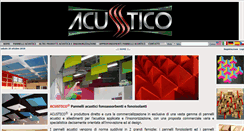 Desktop Screenshot of pannelliacustici.com